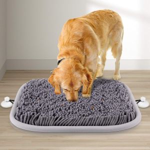 Rundik Snuffle Mat for Dogs 17 x 21 Dog Sniffing Interactive Feeding Game Boredom Puzzle Toys Encourages Natural Foraging Skills and Stress Relief Small/Medium/Large Dogs
