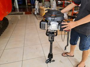 Máy Chạy Thuyền 9Hp . Đông cơ Ca nô chạy xuồng ghe vỏ lãi 4 thì Zhongshen