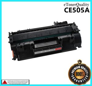 eTONER Compatible CE505A 05A Toner Cartridge