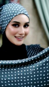SEBAWANG TUDUNG BAWAL IKAT PRINTED + INNER