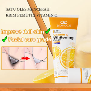 Vitamin C Body Whitening Cream - Underarm and Private Parts Whitening Cream Permanent Whitening Fast Whitening Gentle and Non-Irritating Easily Absorbed and Non-Greasy Suitable for Men and Women