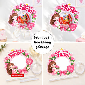 [HỎA TỐC HCM] Sỉ 50/100 Set Phôi Làm Gậy Bánh Kẹo Trung ThuPhôi Đựng Quà CầmTayQuà Tặng Trung ThuQuà Khen Thưởng