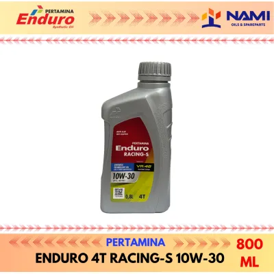 *PERTAMINA ENDURO 4T RACING-S 10W30 (0.8L)* Oli Motor bebek / sport