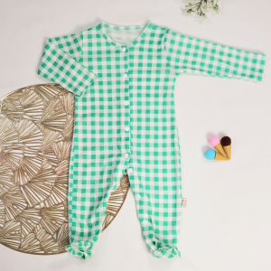 Đồ Bộ Liền Thân Dài Tay Dài Chân Liền Tất Cho Bé Từ 3 Đến 10 Ký