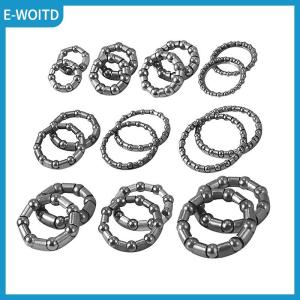 【E-WOITD】 Bike Fork Headset Ball Bearing Bowl Sets Bicycle Handlebar Retainer Steel Lowrider Bikes Kids Bicycles Cycling Accessories