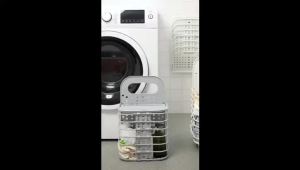 Laundry basket dirty clothes basket wall mounted storage basket large folding frame bathroom for storing and changing dirty clothes