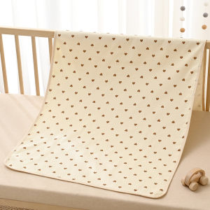 แผ่นรองปัสสาวะกันน้ำได้แผ่นรองผ้าอ้อมผ้าฝ้ายเด็กทารกสามารถซักได้แผ่นรองปัสสาวะแบบระบายอากาศได้เสื่อเปลี่ยนชุด