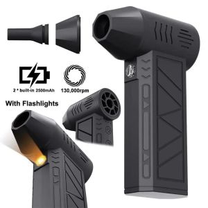 Máy Thổi Bụi  Mini 130000Rpm Turbofan Với Đèn Pin Tốc Độ Gió 52m/s Quạt Phản Lực Công Suất Cao