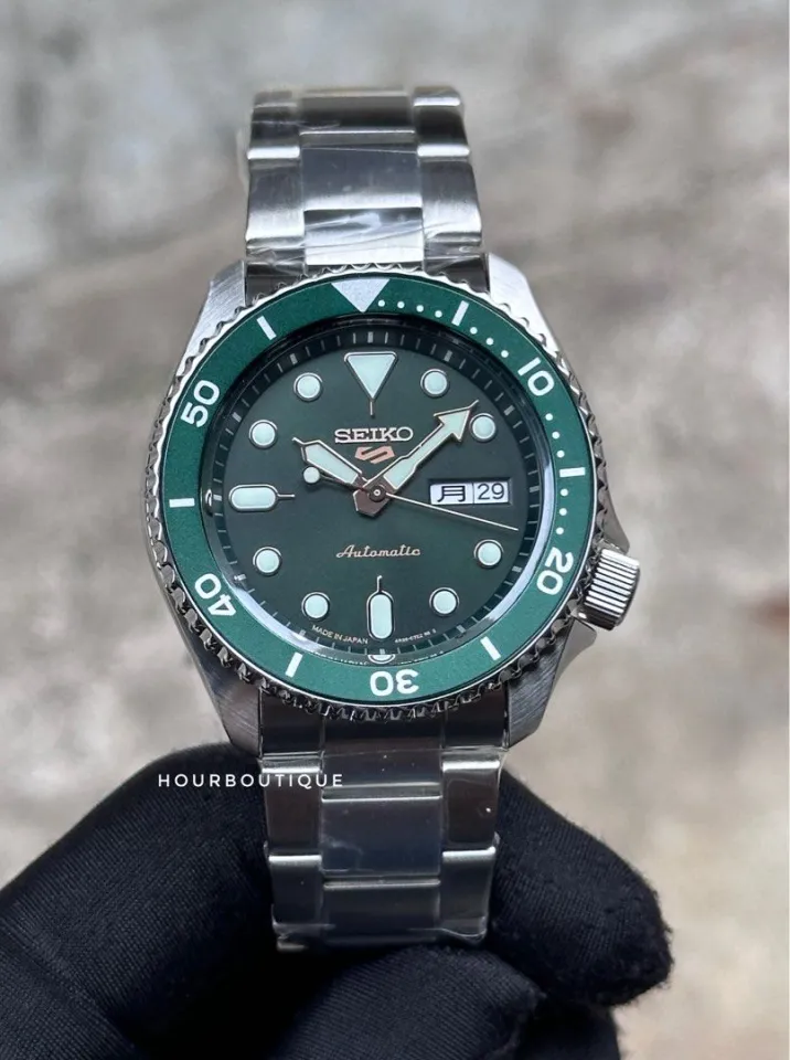 Brand New Japan Edition Seiko 5 Jade Green Dial Mens Automatic