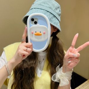 3D เป็ดรองเท้าแตะซิลิโคนสำหรับ 15 14 13 12 11 15Pro 14Pro 13Pro 12Pro ปลอก15Promax 14Promax 13Promax 12Promax สำหรับ 13กรณี