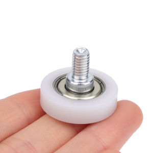 [ezrae Libun] 1PC 6x26x7 M6 External Thread Arc Spherical Convex Wheel Stainless Steel Screw Bearing Roller Door Window Track Accessories