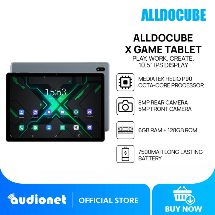 Alldocube X Game Tablet | 6GB RAM + 128GB ROM | Helio P90 Processor ...
