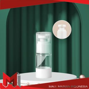 MallMainan-C1123 Botol Airless Pump Lotion Transparant 15ml 30ml 50ml Travel Size / Botol Lotion