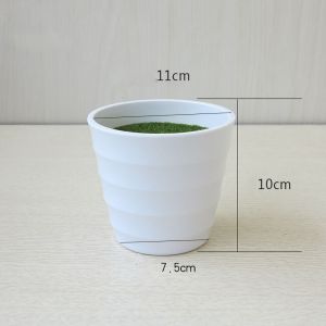 ADALIA Flocking Foam Creative Wedding Party Garden Decoration Balcony Vase Flower Arrangement Device Flower Pot Bonsai Ornament