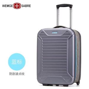 Wemge Sabre Expandable Luggage Stretchable Suitcase Elastic Travel Bag | Model: 9001 | 2 Wheels | Holiday Travelling Have A Break On Leave Trip Outing | Compact Lightweight Save Space Easy To Store Flexible