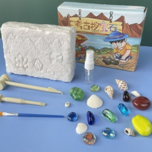 [Hàng mới về] Đồ chơi khảo cổ đào đá Đi tìm báu vật - Đồ chơi khai thác khoáng vật đi tìm kho báu