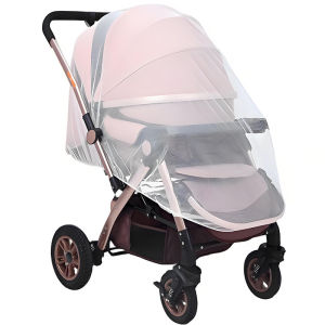 High-Quality Full-Mask Mesh Baby Crib Netting - Breathable & Safe for Newborns Baby Stroller Mosquito Net Mosquito Net for Baby Stroller Accessories