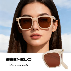 SEEMELO Women Mens Sunglasses Foldable Sunglasses Fashion Sunglasses UV400 Resistant  Foldable Summer Sunglasses Ultra Light Outdoor Traveling Walking Shopping Driving