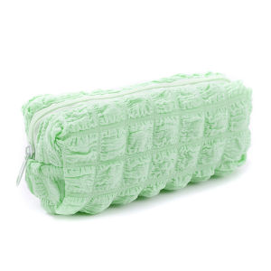 Tempat Pensil Puffy Aesthetic Kotak Pensil Sleting Lucu Warna Macaroon Crinkled Fufu Pouch Bulu Bentuk Bantal Kotak Cute Pillow Make Up Pouch Organizer Travel Kapasitas Besar ptt