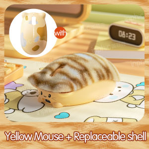 INPHIC Wireless Mouse Rechargeable Bluetooth/2.4GHz 2400dpi Silent Optical Mouse Cute Cat Design