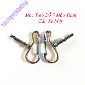 Móc Treo Đồ 7 màu TiTan Gắn Xe máy