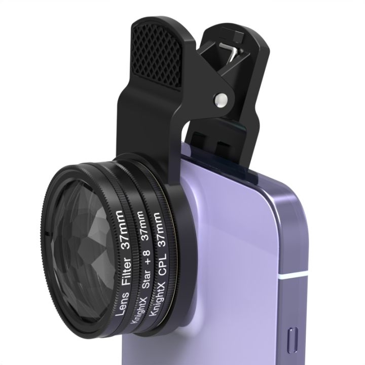 thumbnail image 2 of 37MM Clip-On CPL Filter For Phones – Universal Polarizer Lens To Reduce Glare & Boost Color For Mobile Photography 2 of 10