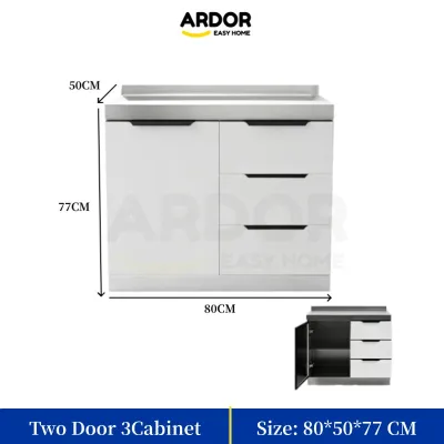 ARDOR Kitchen Sink Cabinet Kitchen Simple Cabinet Household Stove Cabinet Integrated Kitchen Cabinet