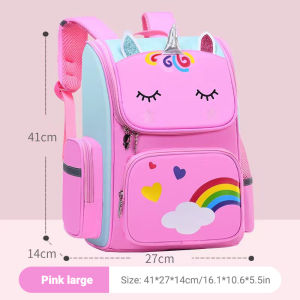 Kid Backpack Unicorn School Bag for Girl Primary School Bag Cute Unicorn Dinosaur Bagpack Boys and Girls Lightweight Pony Backpack For Kids