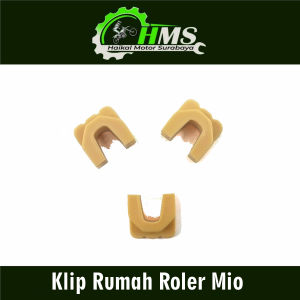 KLIP RUMAH ROLLER MIO "A" -  SLIDER / PIECE SLIDE YAMAHA MIO / MIO J / N - MAX / AEROX / LEXI (Harga Per Set Isi 3)