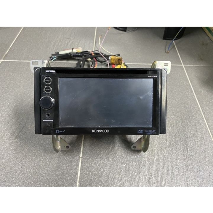 Player Kenwood MDV-313 Double Din Dual Zone Car Stereo System