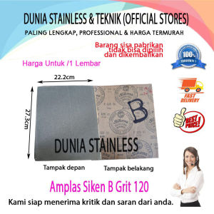 Amplas Siken B Grit 120 /Lembar