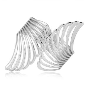 FDRGV Fashion Gold/silvery Wings Pattern Luxury Minimalistic Metal Curtain Holdback Curtain Clip Home Decor Curtain Tiebacks