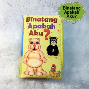 Buku Kain/Buku Bantal/Softbook: Tebak Binatang