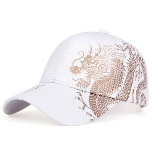 Topi Baseball Cina Naga Terbaru Topi Hip Hop Keren Cap Hat Pria Wanita