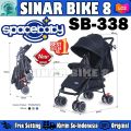 Baby Stroller SPACEBABY SB-338 Reversible Stir Kereta Dorong Bayi. 