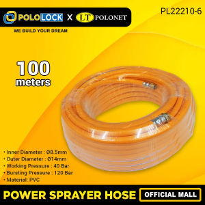 POLOLOCK Power Sprayer Hose Orange 20m 30m 50m and 100m
