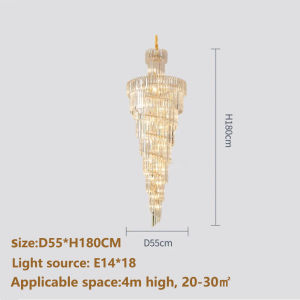 (Lighting body) Lighting Stair Chandelier Modern LED Indoor Lighting Kitchen Lamps
