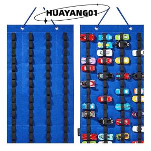 HUAYANG01 [HOT FASHION] กล่องใส่ของแบบแขวนสำหรับล้อร้อนติดผนังกล่องเก็บของความจุขนาดใหญ่กระเป๋าใส่กล่องของเล่นกล่องของขวัญสำหรับเด็ก