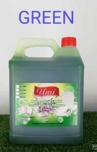 Premium Dishwashing Liquid / Heavy Duty / High Concentrated / 5L / Lime