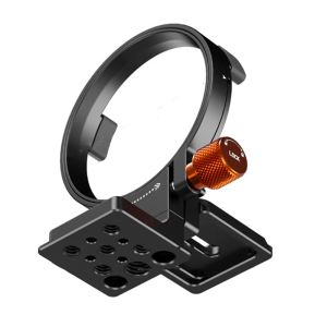 Tripod Mount Lens Collar for DSLR Mount Lens Rotatable Horizontal-To-Vertical Quick Release Plate Adjustable Rotation