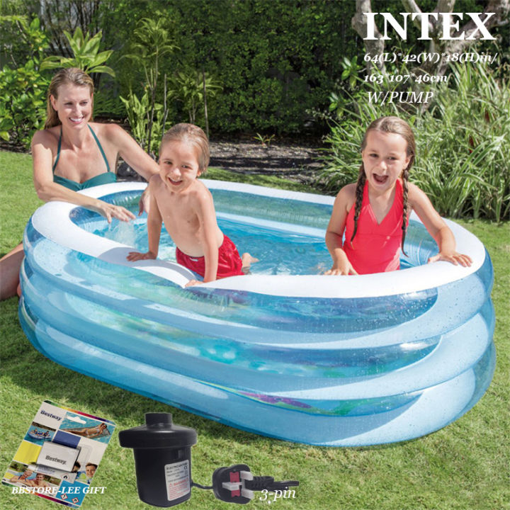INTEX MY SEA FRIENDS POOL Infatable Swimming Pool 64x42x18in