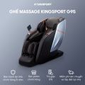 CHỈ GIAO MIỀN NAM I Ghế massage KINGSPORT G95 cao cấp, công nghệ massage 3D Ultra,  công nghệ lọc khí Ion âm, massage từ tính lòng bàn tay. 