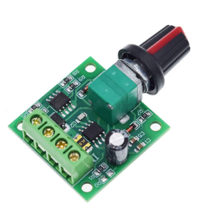 DC Motor Speed Controller Low Voltage PWM 1803BK Adjustable Driver Switch with Control Knob 1.8v 3v 5v 6v 12v 2A