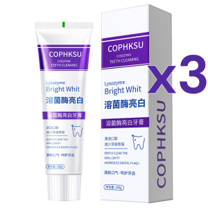 โปรไบโอติก ฟันผุ โปรไบโอติก ไวท์เทนนิ่งและขจัดคราบสกปรก รสชาติของเหงือกเปลี่ยนแปลง ลมหายใจสดชื่น สีขาวสว่าง ยาสีฟันเอนไซม์ที่ใช้งานอยู่ สิ่งสกปรกบนพื้นผิวของฟัน ละลายคราบฟัน มีประสิทธิภาพ