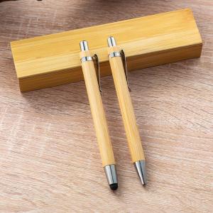 Custom Wooden Pen Gift Set 2pcs Black – Personalized Name Logo Signature Pens for Corporate Souvenirs & Business Giveaways