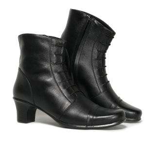 Sepatu Boot Wanita High Luxury Kulit  Boots Premium Vidha BV2002