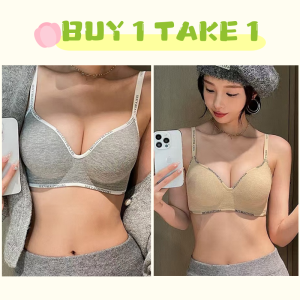 Fashion Push Up Bras for Women Wireless Seamless Soft Support Brassiere 3CM Thick Cup Pad Lift Anti Sagging Sport Style Comfortable Cotton for Small Chest