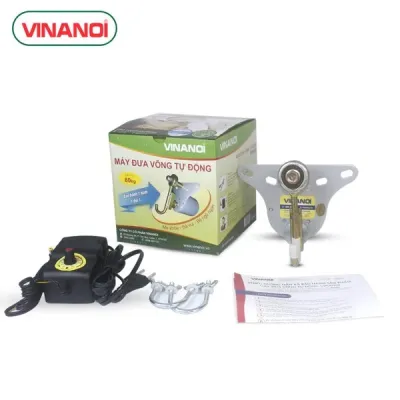 Máy đưa võng trẻ em VINANOI VN365 sức đưa 80kg chịu lực tốt không ồn giúp bé ngủ ngon và sâu giấc - Bảo hành chính hãng 1 năm