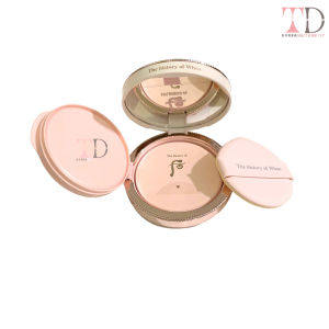 Whoo Bộ phấn nước dưỡng trắng Whoo Radiant White Tone Up Sun Cushion Special SPF50+/PA++ Date T6.2027