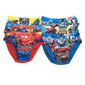 Paket 6 Pcs Celana Dalam Anak Laki Laki Motif Lucu Berkualitas Merk Kenken Kids | Pakaian Dalam Anak